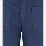 PANTALONI CROPPED IN COTONE CH25SPA21365 401 CHLOE 