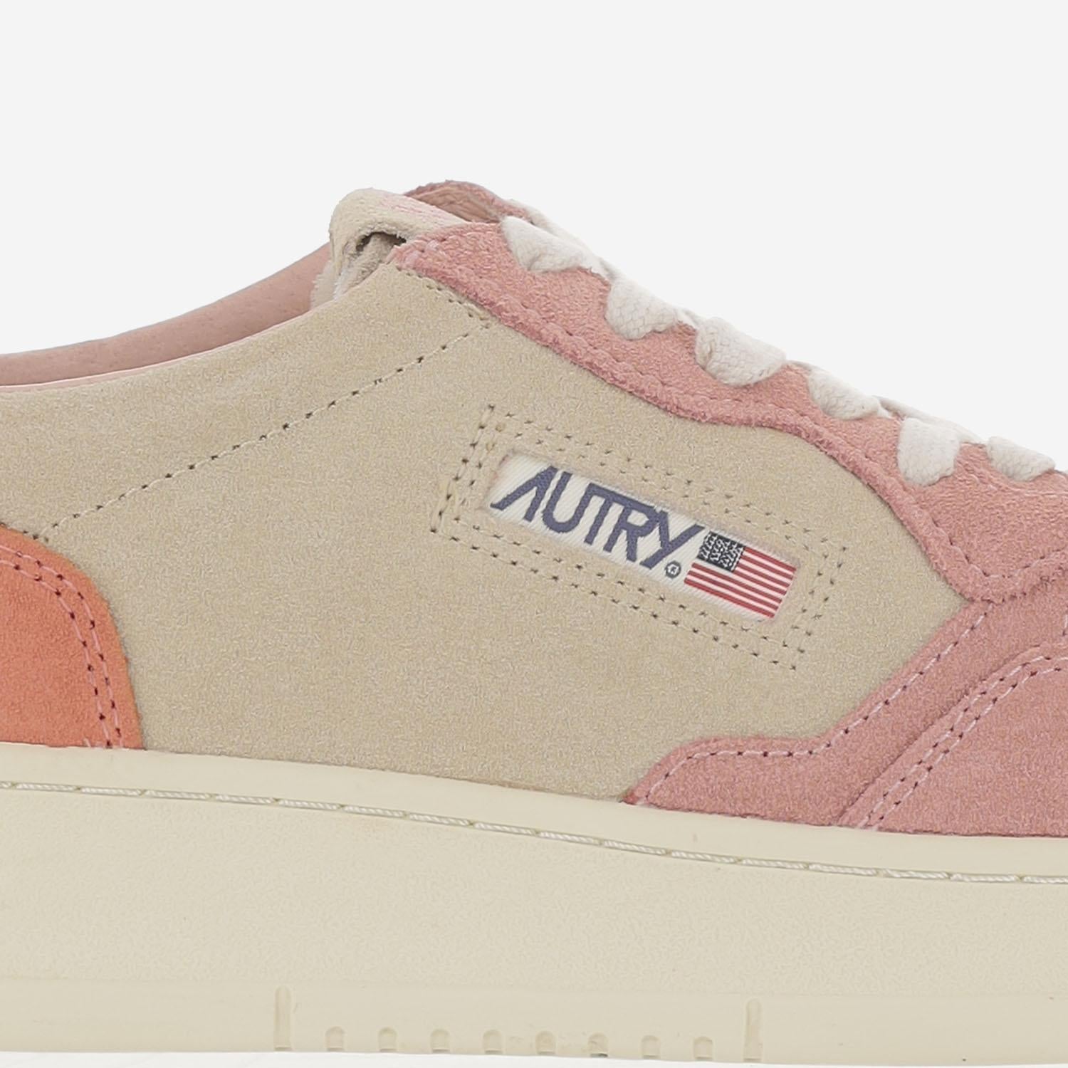 SNEAKERS LOW MEDALIST AULWTS26 TRICSUEDECAMEOPAPA AUTRY 