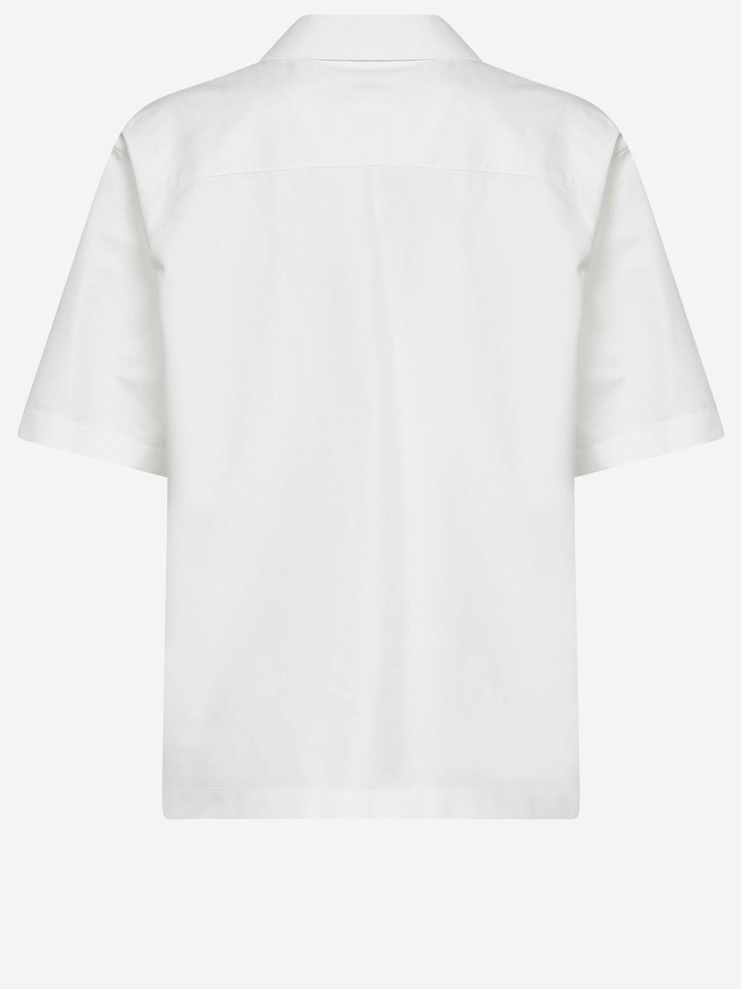 CAMICIA BOWLING IN POPELINE DI COTONE 862131 V6D109071 BOTTEGA VENETA 