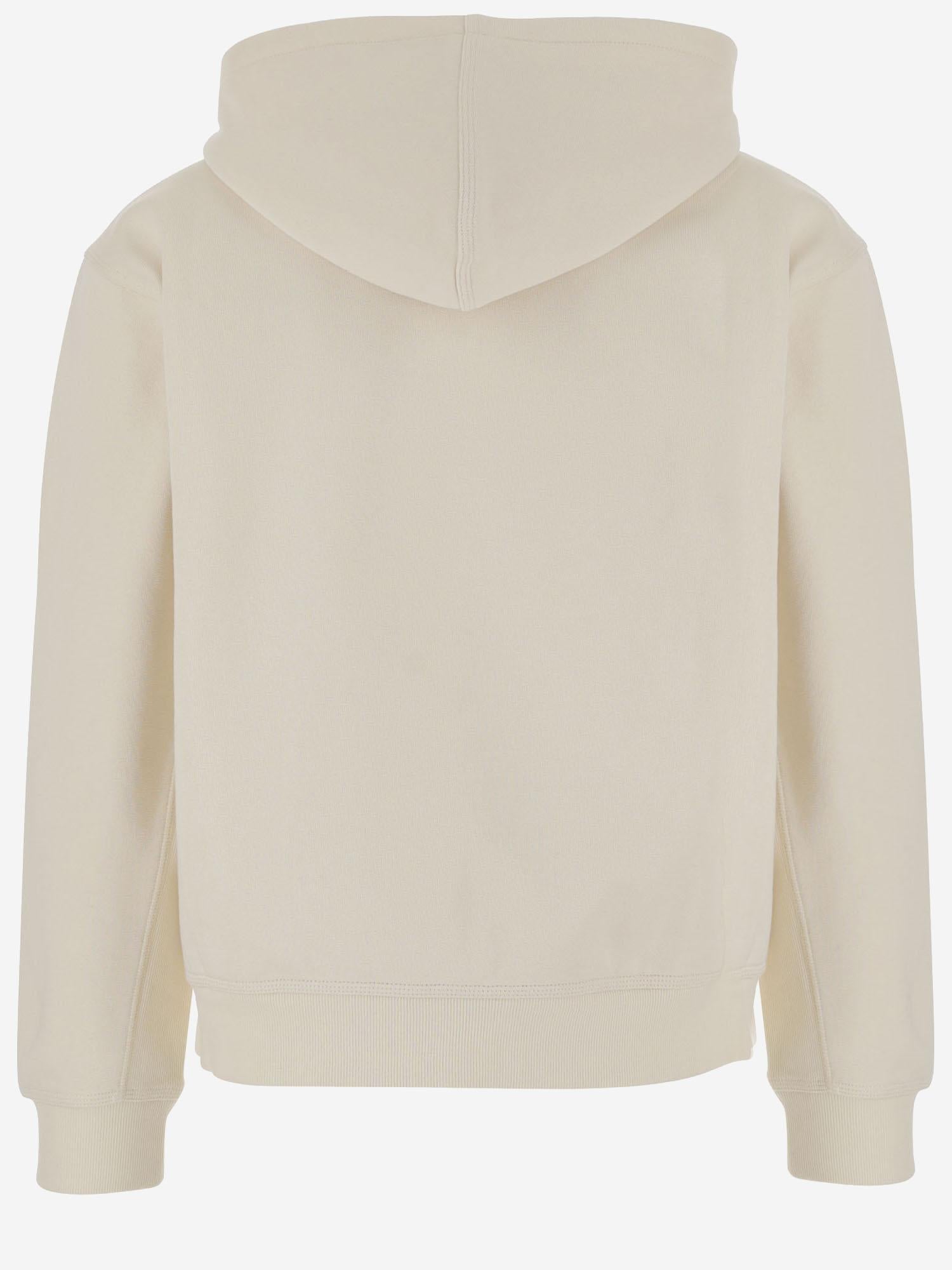 FELPA AMERICAN SCRIPT IN MISTO COTONE CON LOGO I033063 05XX CARHARTT WIP 