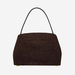 BORSA A SPALLA HUG SOFT IN SUEDE 219816 035 SALVATORE FERRAGAMO 