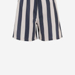 SHORTS DA BAGNO LUNGHI A RIGHE HBW316AW0027 A027 AMI 