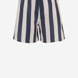 SHORTS DA BAGNO LUNGHI A RIGHE HBW316AW0027 A027 AMI 