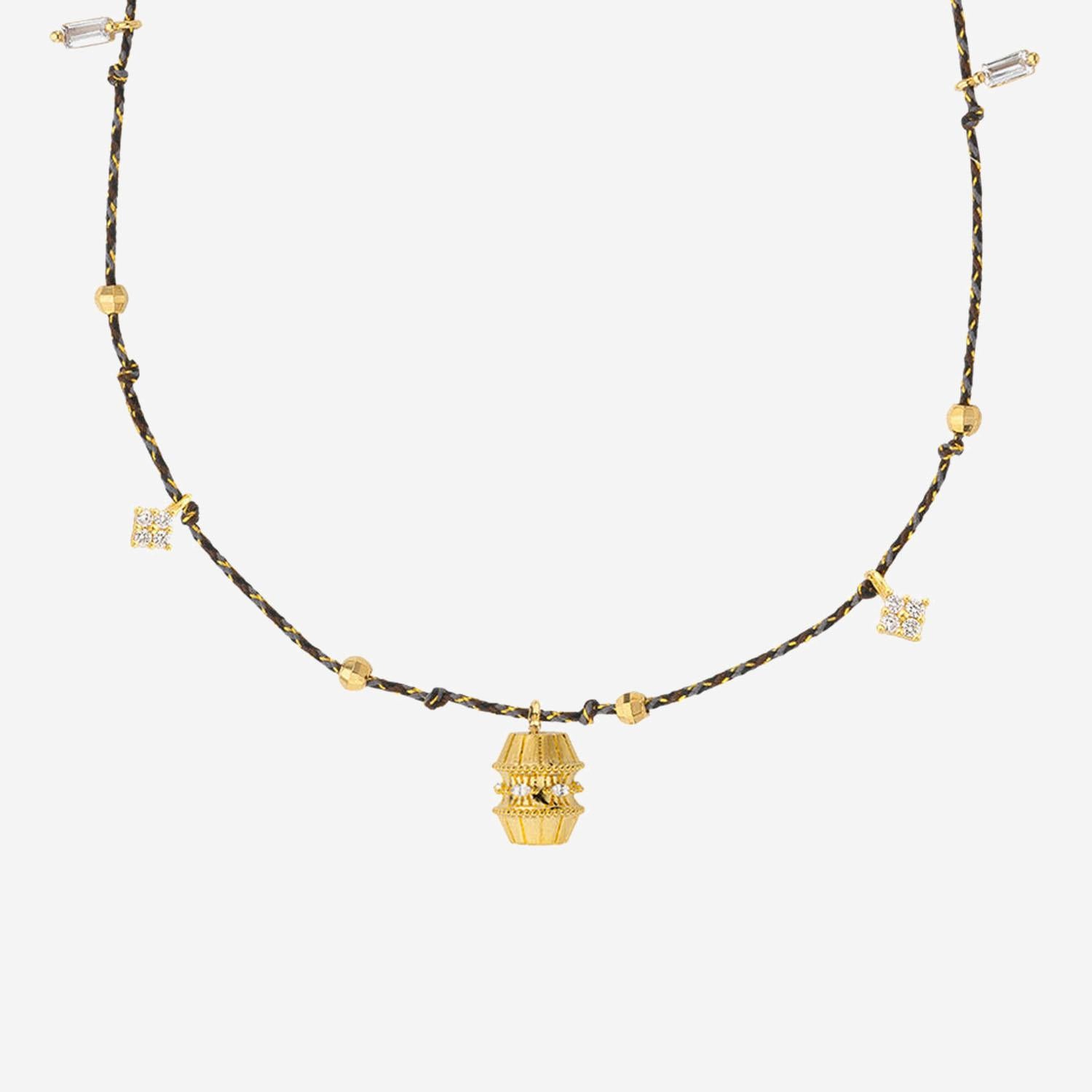 Collana LIBERTY TALISMAN CO399G GOLD MYA BAY 