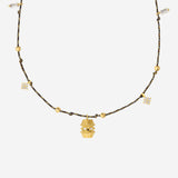 Collana LIBERTY TALISMAN CO399G GOLD MYA BAY 