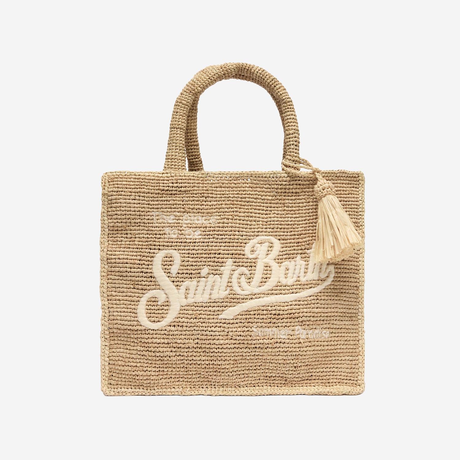 BORSA COLLETTE IN RAFIA COL0013 00222L MC2 SAINT BARTH 