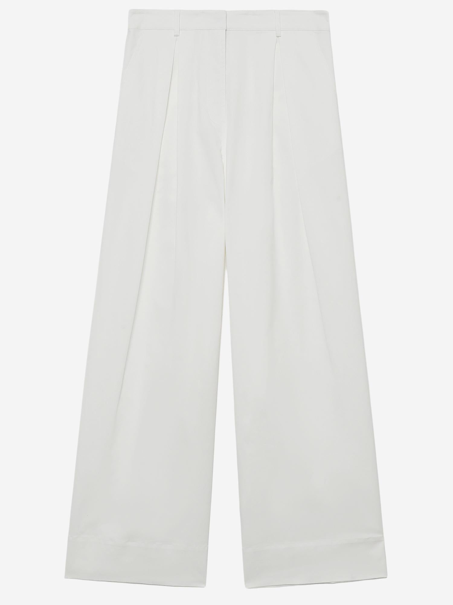 PANTALONI AVELINO IN COTONE STRETCH 20391 001 THE.GARMENT 