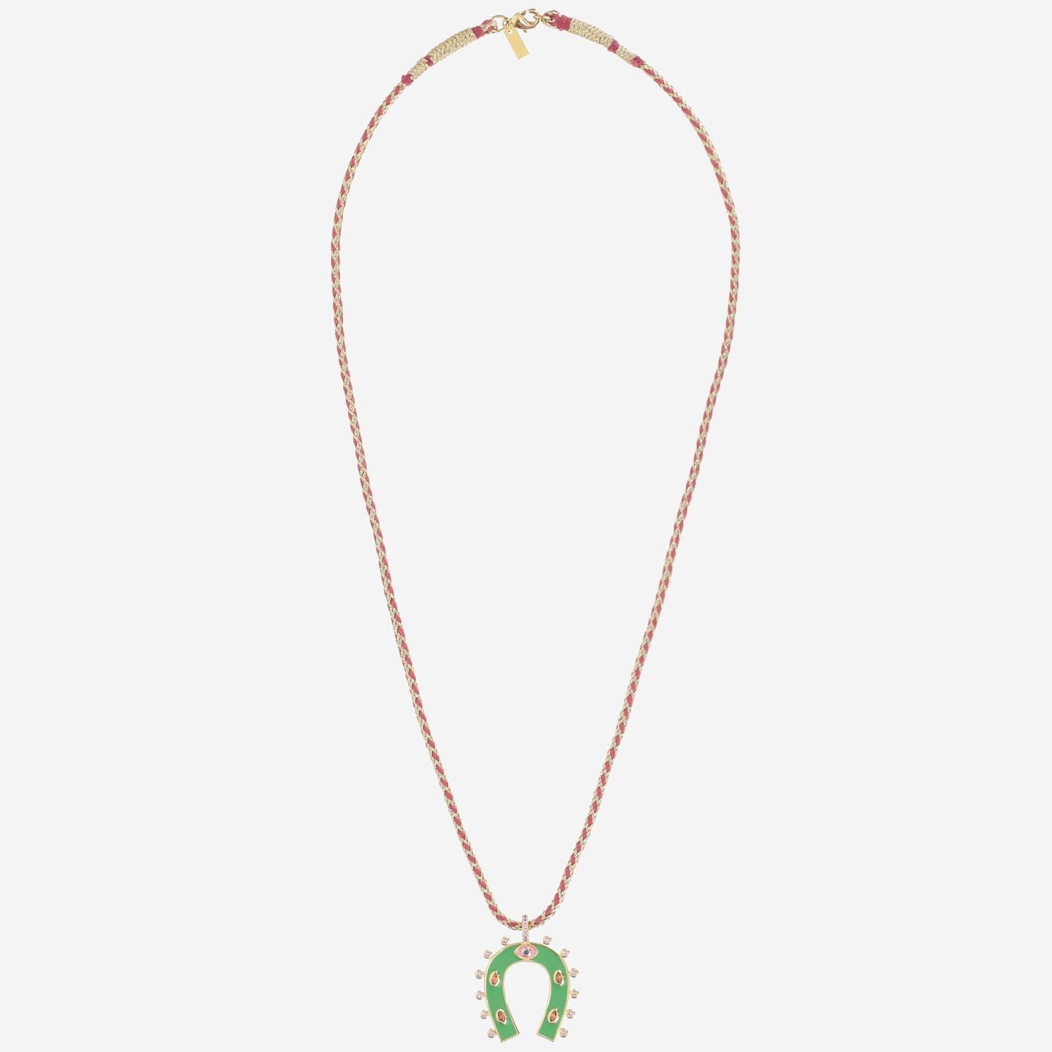 COLLANA FERRO DI CAVALLO CO377 ORO MYA BAY 