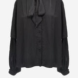 CAMICIA CON FIOCCO 814139 TKN011000 BALENCIAGA 