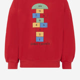 FELPA IN COTONE CON STAMPA B225AC036  BOBO CHOSES KIDS 