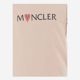 T-SHIRT IN COTONE CON LOGO 8C0003583907 514 MONCLER ENFANTS 
