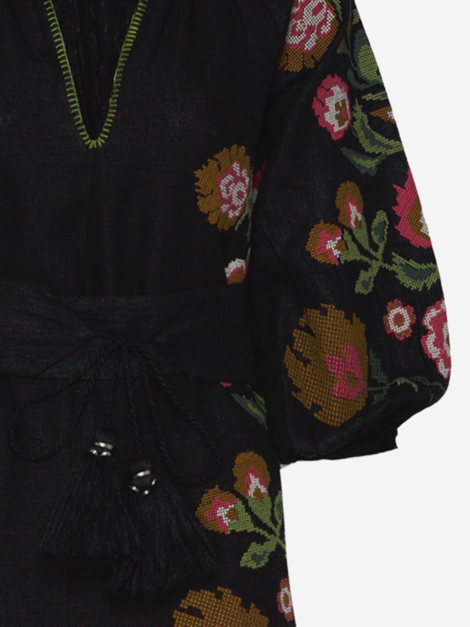 ABITO KEILA IN LINO KEILA BLACK PHILIPPA 1970 