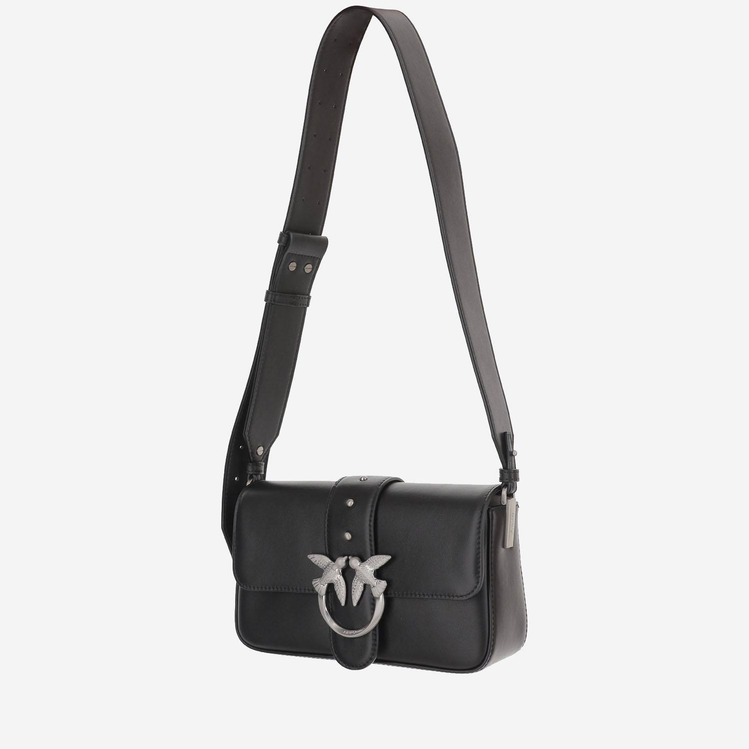 BORSA LOVE ONE MINI IN PELLE 104340 A0QOZ99E PINKO 