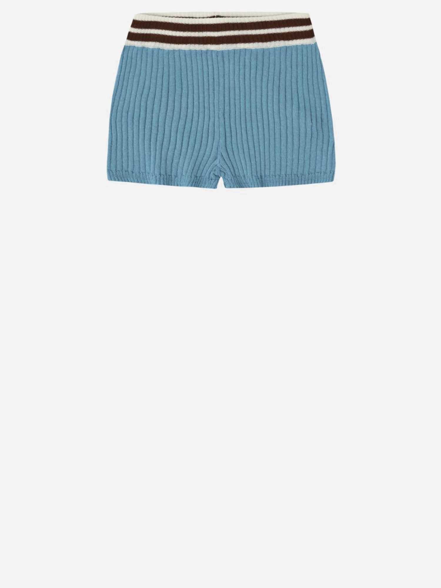 SHORTS IN COTONE A COSTE 5526 SEA FUB KIDS 