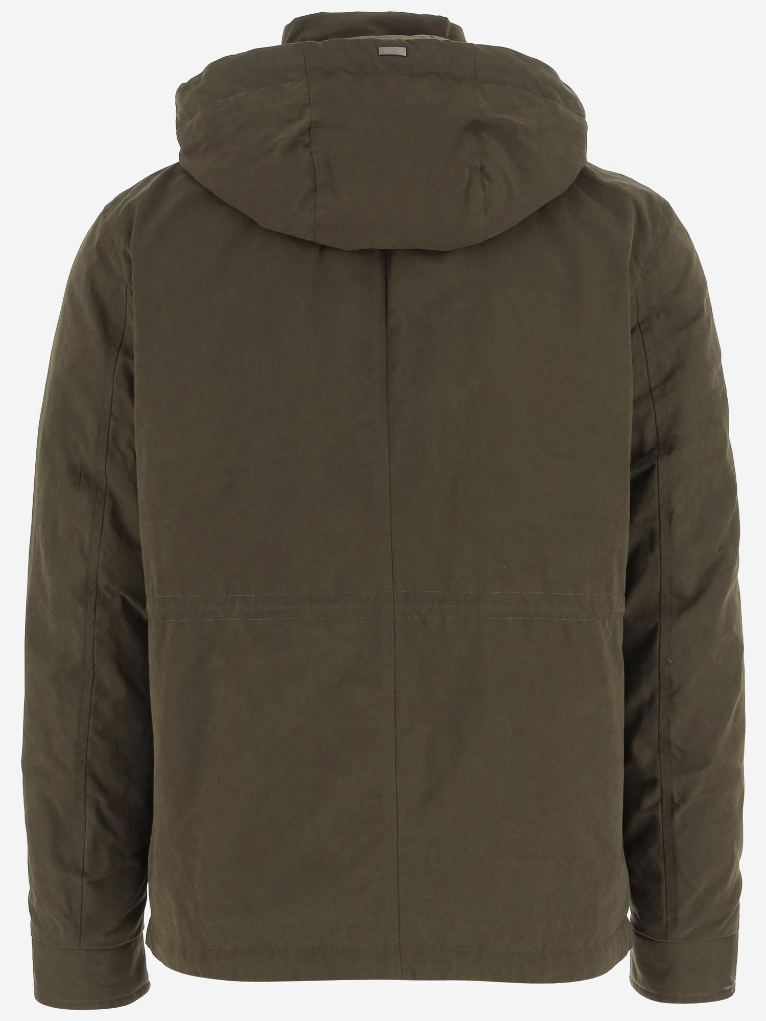 GIUBBOTTO IN MISTO COTONE PI001250U 13800Z7740 HERNO 