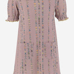 ABITO IN COTONE CON MOTIVO FLOREALE K3008S25 582 MISHA & PUFF KIDS 
