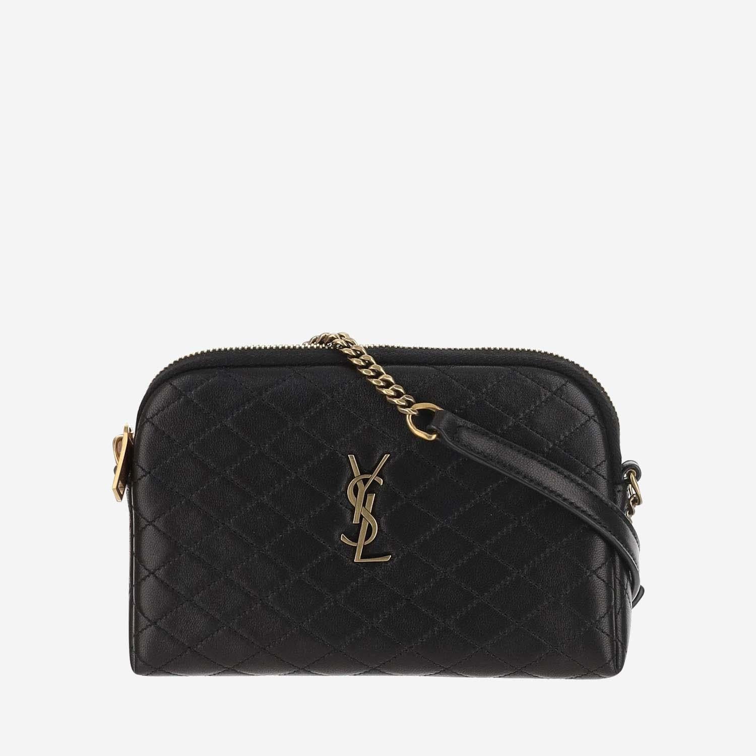 BORSA A SPALLA GABY IN PELLE DI AGNELLO TRAPUNTATA 733667 1EL071000 SAINT LAURENT 