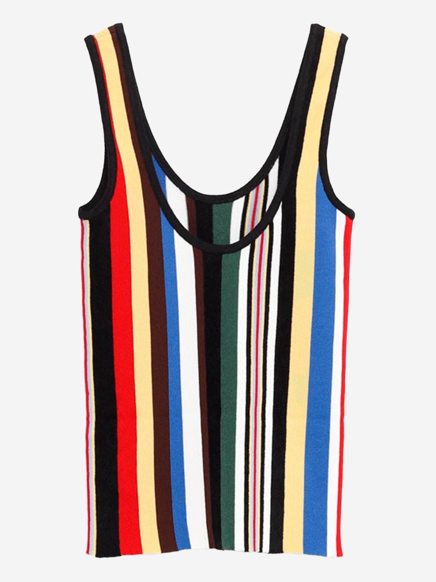 CANOTTA IN MISTO VISCOSA STRETCH S540Y55K70 7316 LOEWE 