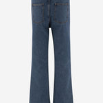 JEANS BOOTCUT IN COTONE STRETCH 8110741 MID BLUE BURBERRY 