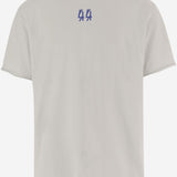 T-SHIRT IN COTONE CON STAMPA LOGO B0030556 FA724P779 44 LABEL GROUP 