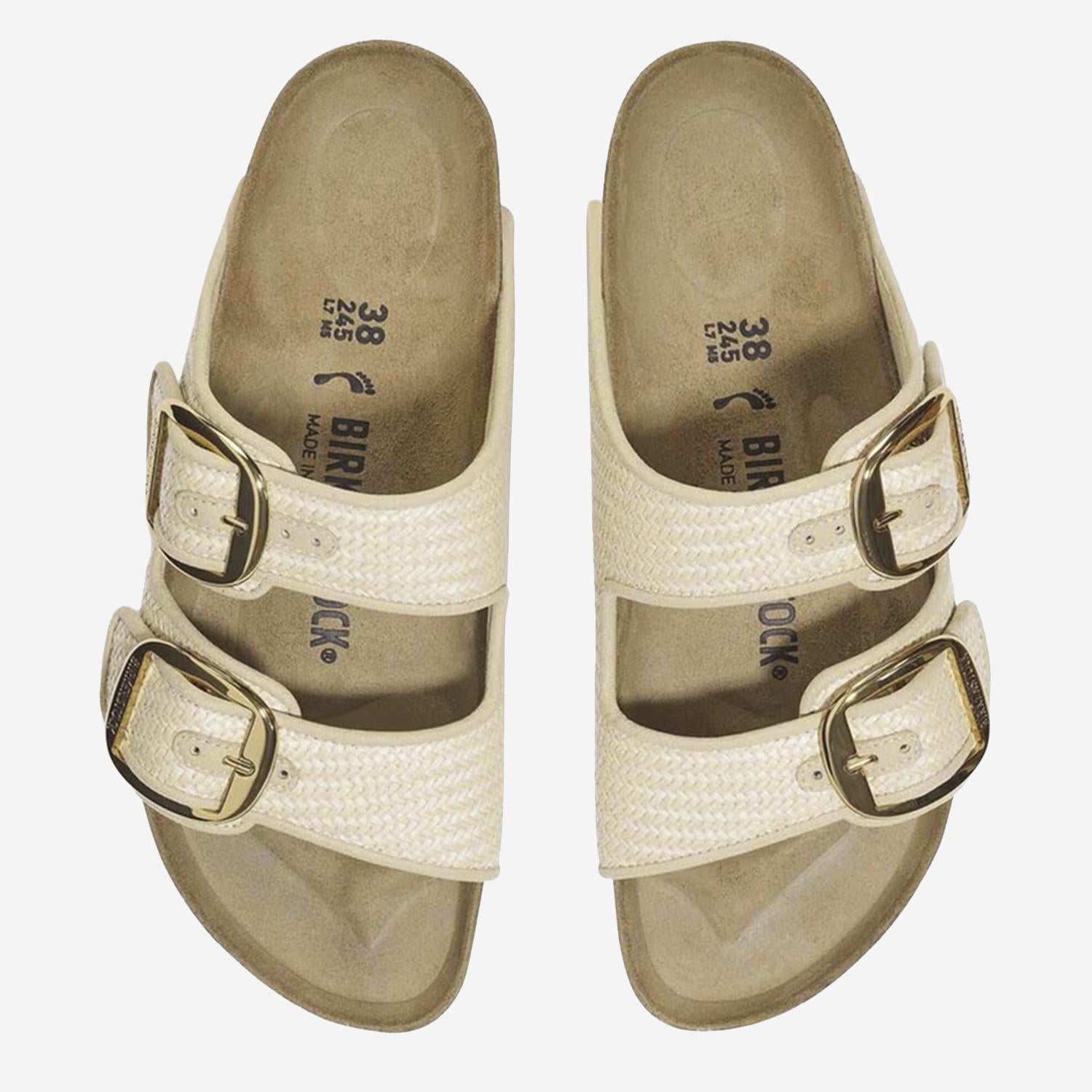 SANDALI ARIZONA BIG BUCKLE<BR/><BR/> 1029042 NATURAL BIRKENSTOCK 