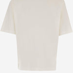 T-SHIRT IN COTONE CON STAMPA AMI PARIS HERITAGE UTS385726 136 AMI 