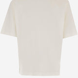 T-SHIRT IN COTONE CON STAMPA AMI PARIS HERITAGE UTS385726 136 AMI 