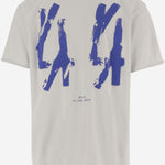 T-SHIRT IN COTONE CON STAMPA LOGO B0030556 FA724P779 44 LABEL GROUP 