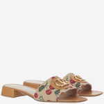SLIDES VLOGO SIGNATURE CON MOTIVO CHERRYFIC 6W0S0LT0NNX 32H VALENTINO GARAVANI 