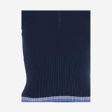 POLO MARCELLA IN COTONE E CASHMERE W41330JM NAV GUEST IN RESIDENCE 