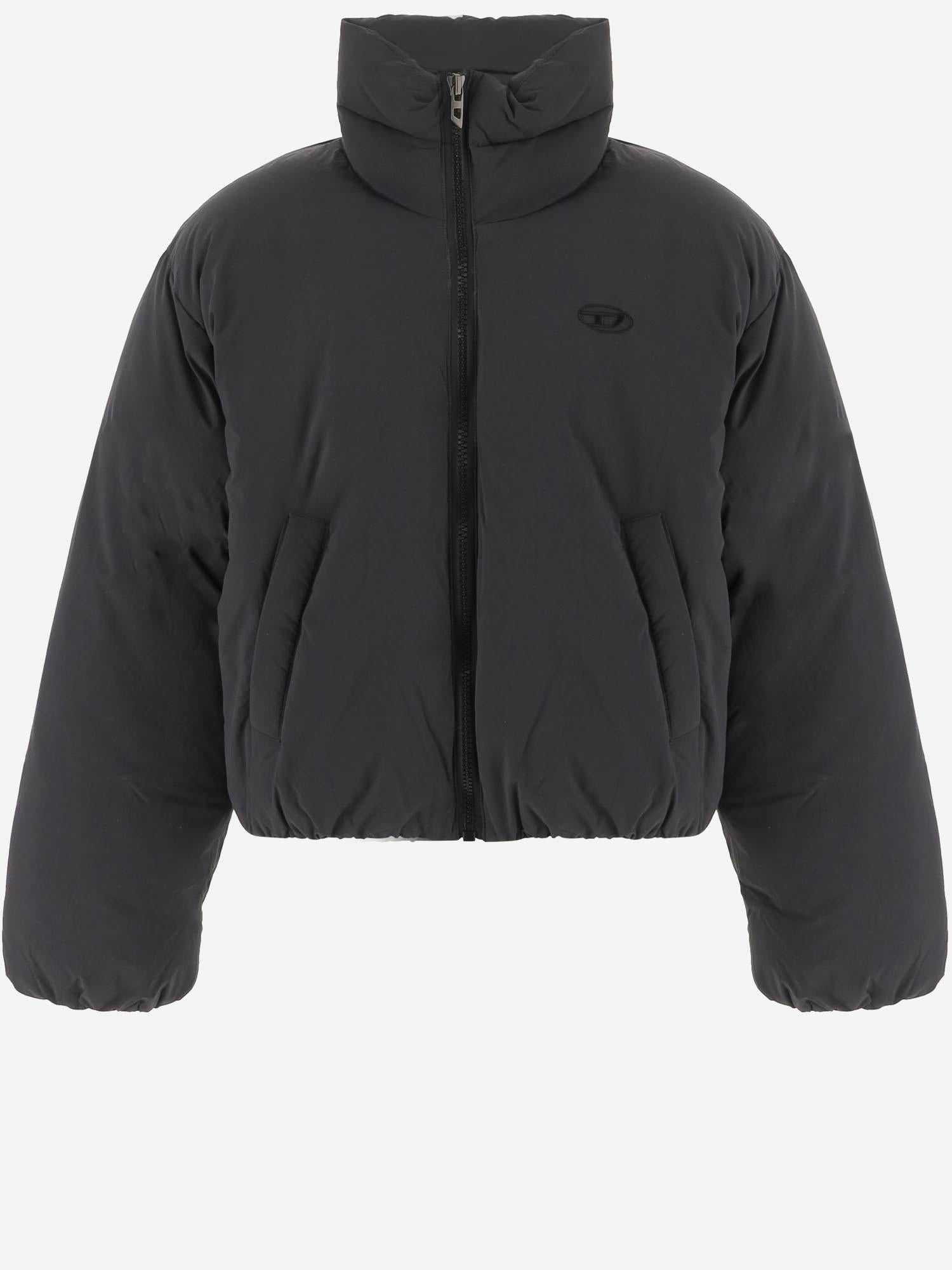 GIUBBOTTO JWRAVYS IN NYLON J02525 KXBQ0K900 DIESEL KIDS 