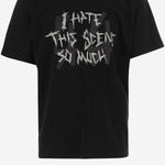 T-SHIRT IN COTONE CON STAMPA B0030556 FA706P790 44 LABEL GROUP 