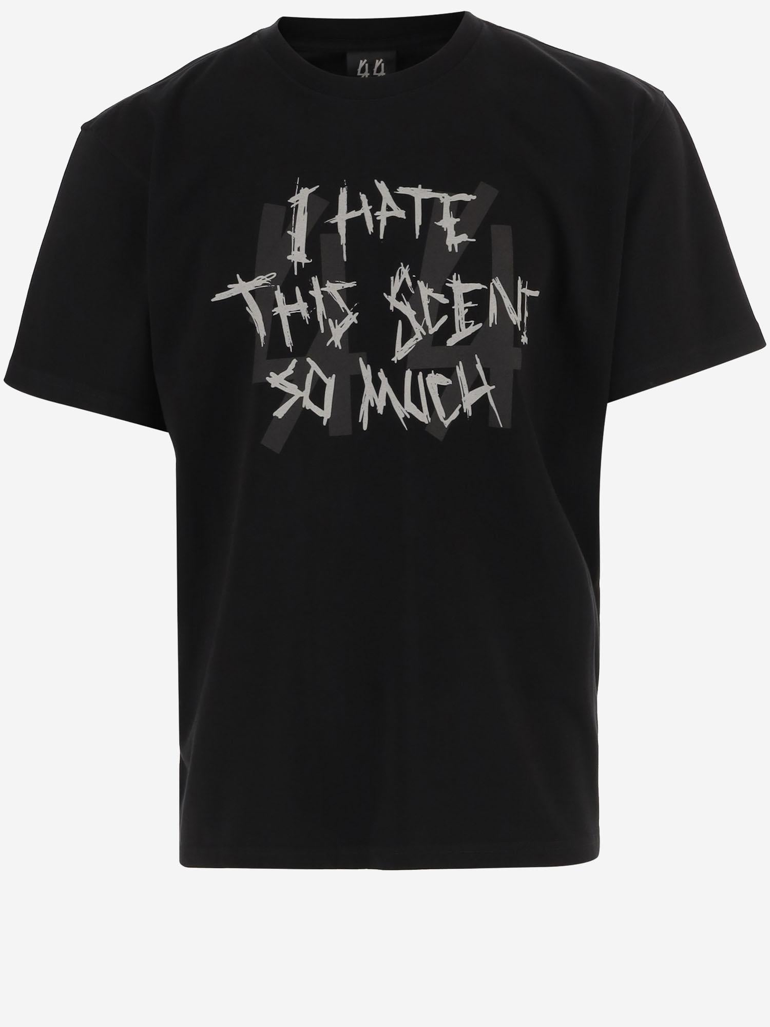 T-SHIRT IN COTONE CON STAMPA B0030556 FA706P790 44 LABEL GROUP 