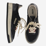 MEDALIST LOW SUPER VINTAGE AVLMKH01 MESHLEABLKBLK AUTRY 