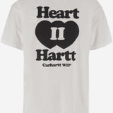 T-SHIRT S/S HEART II HARTT IN COTONE I035203 02XX CARHARTT WIP 