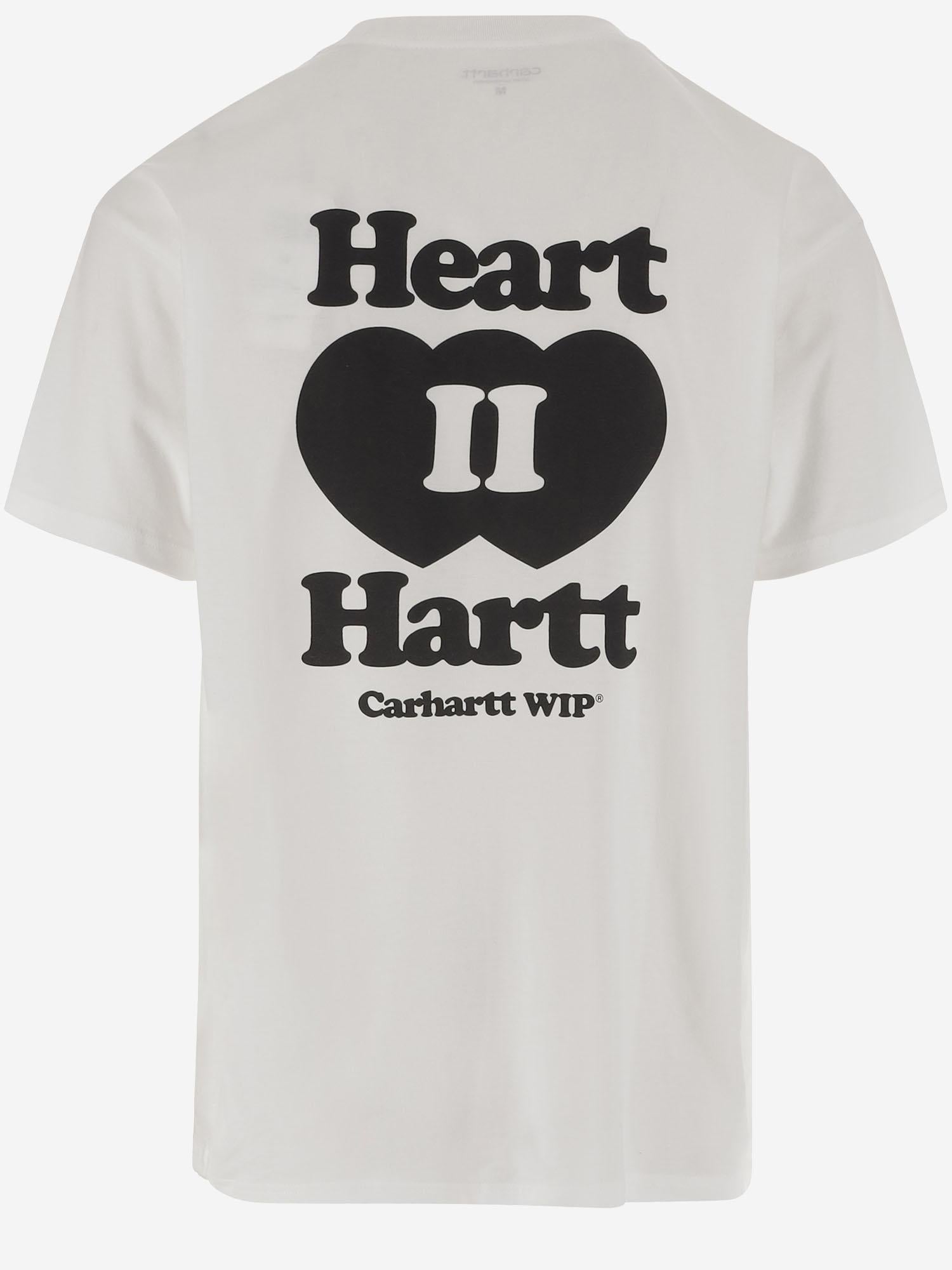 T-SHIRT S/S HEART II HARTT IN COTONE I035203 02XX CARHARTT WIP 
