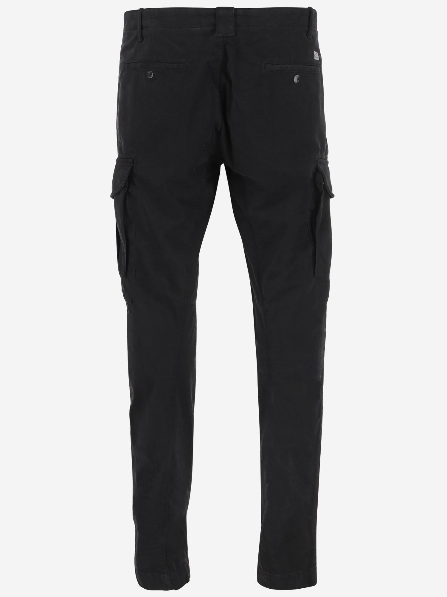 PANTALONI CARGO IN COTONE STRETCH RFCMPA731A 005529G999 CP COMPANY 