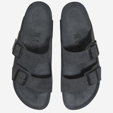 SANDALI ARIZONA IN SUEDE 1018402 CHARCOAL BIRKENSTOCK 