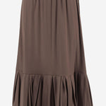Gonna lunga in seta stretch 010861 2032703 DRIES VAN NOTEN 