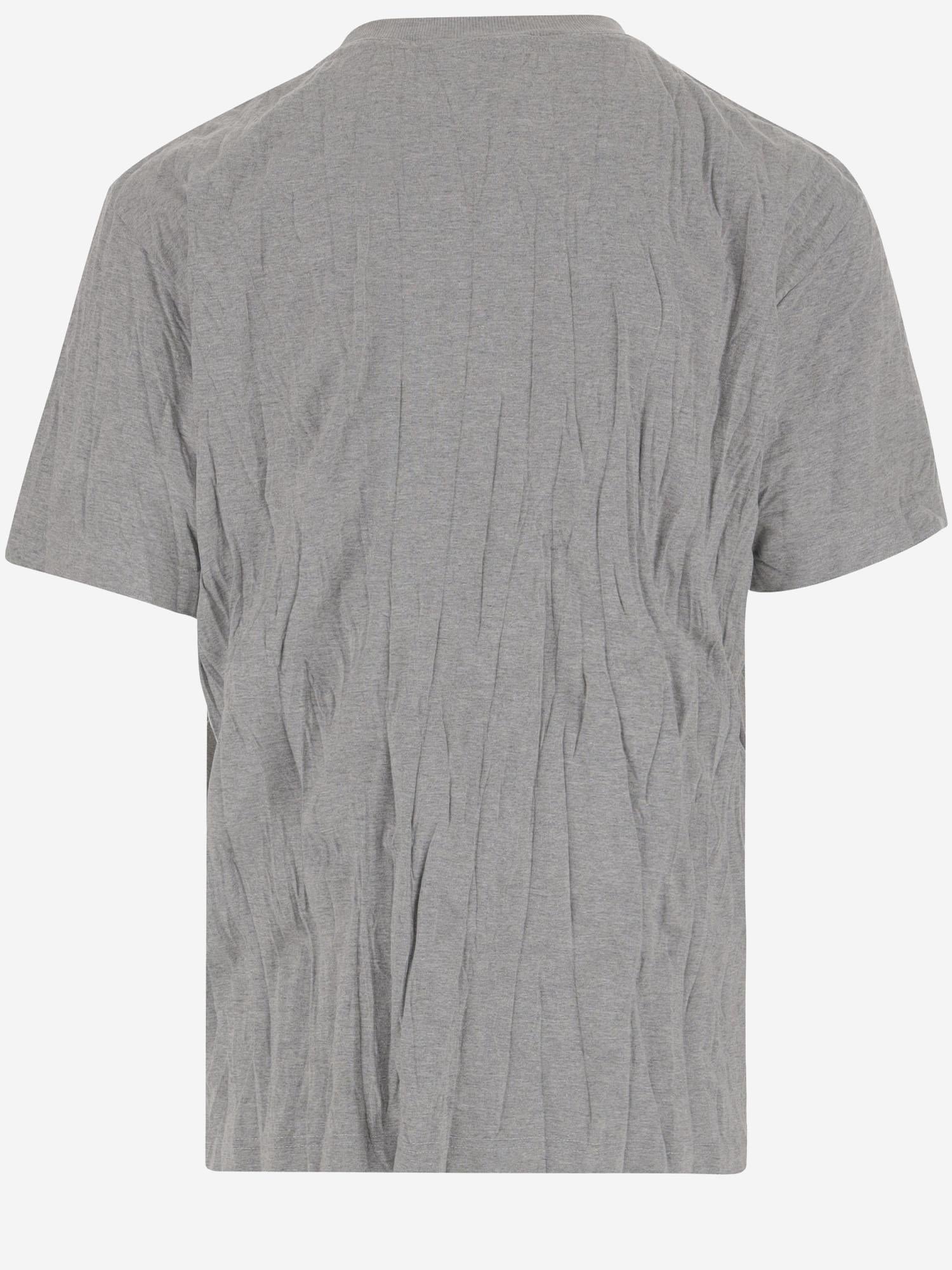 T-SHIRT A MANICHE CORTE CON STAMPA GRAFICA 833132 V5K501367 BOTTEGA VENETA 
