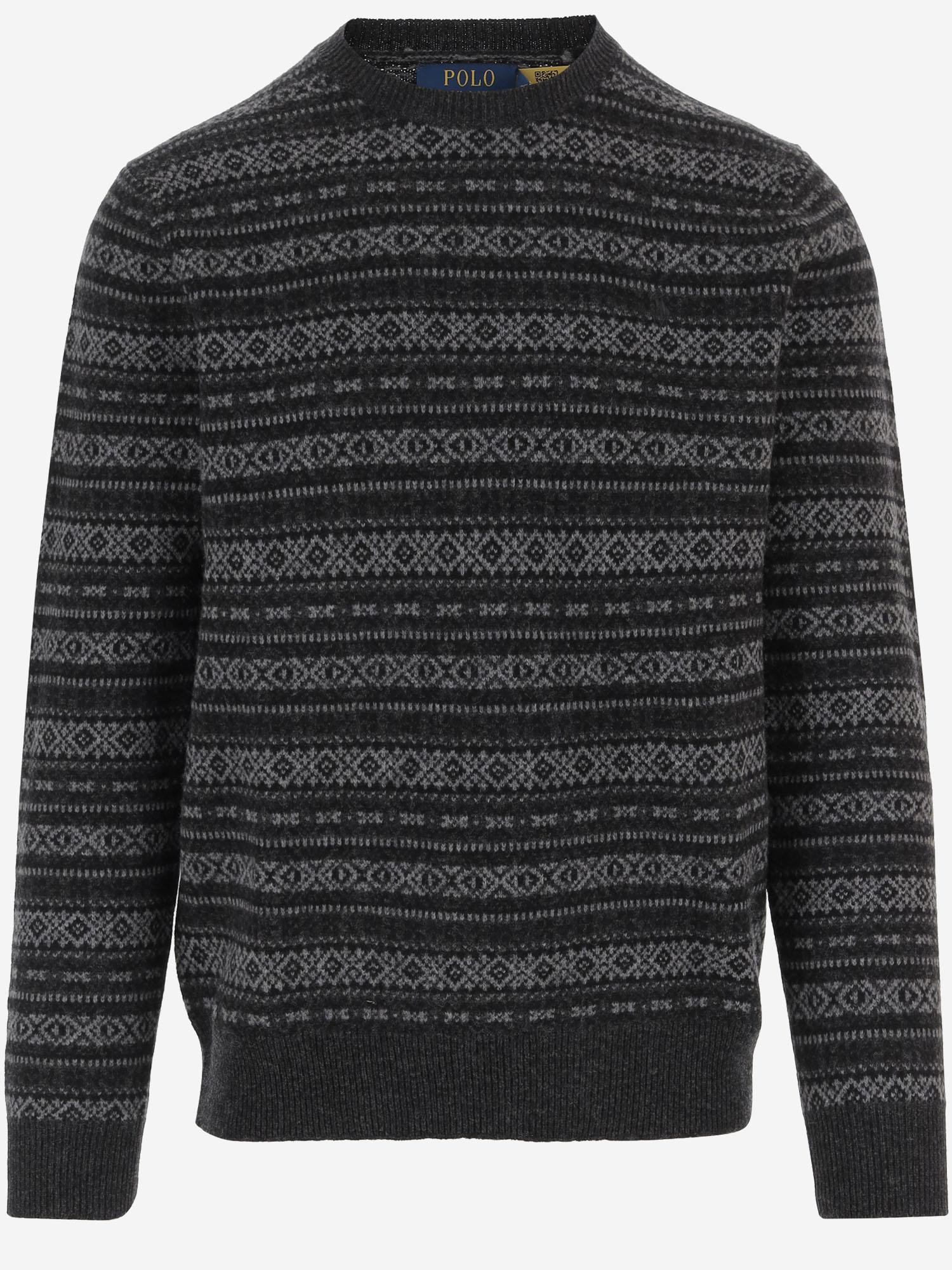 Maglia in lana a trama geometrica 710981617 001 POLO RALPH LAUREN 