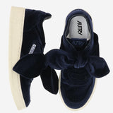 SNEAKERS MEDALIST LOW VELVET BOW AULWVF03 SPACE AUTRY 