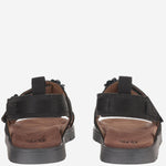 SANDALI IN PELLE E TESSUTO 1349CPNCFP NUBUCKNERO PèPè KIDS 