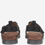 SANDALI IN PELLE E TESSUTO 1349CPNCFP NUBUCKNERO PèPè KIDS 