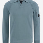POLO A MANICHE LUNGHE IN COTONE 20CMKN101A 110560A809 CP COMPANY 