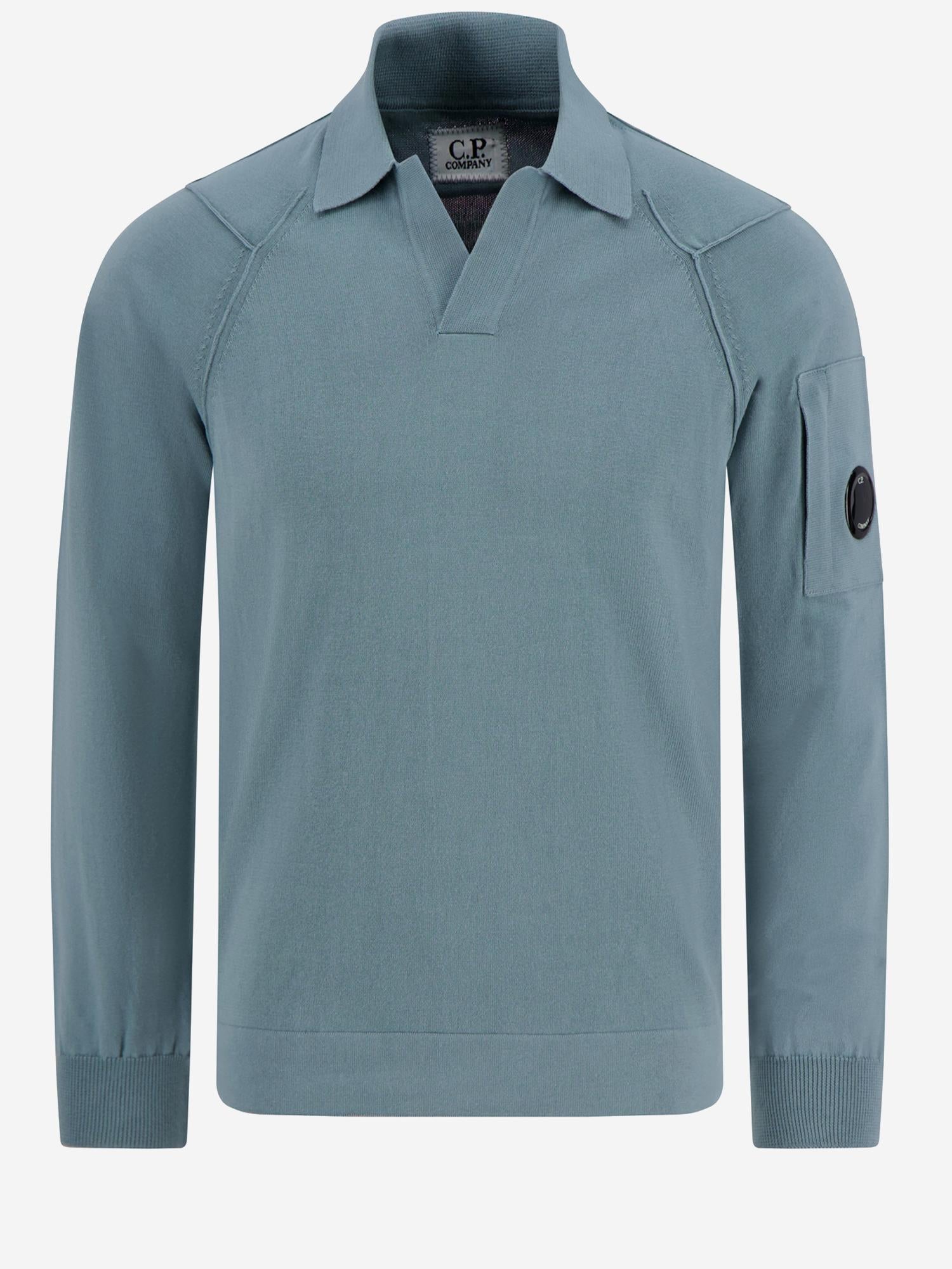 POLO A MANICHE LUNGHE IN COTONE 20CMKN101A 110560A809 CP COMPANY 