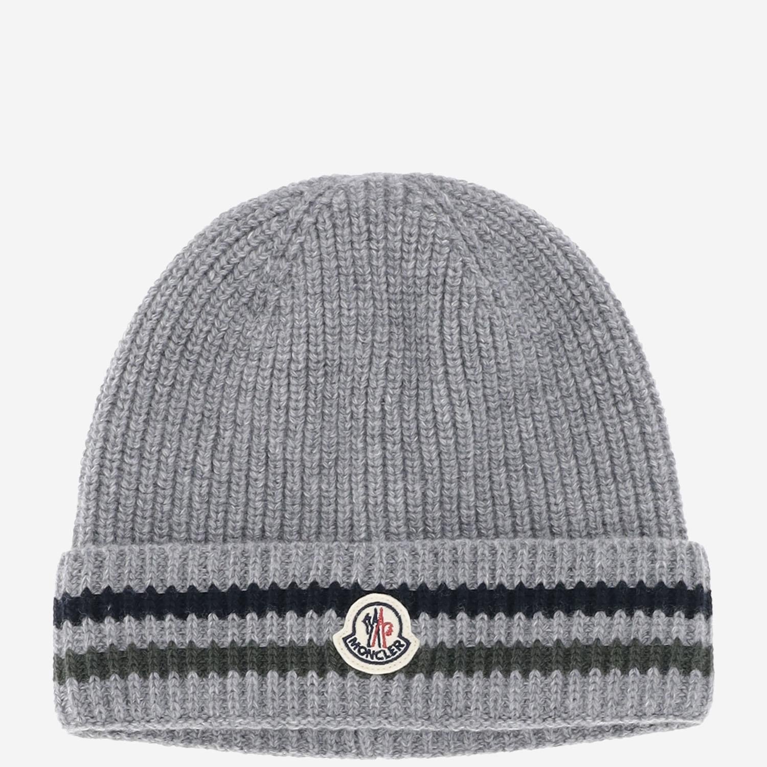 BEANIE IN LANA 3B00024M1241 912 MONCLER ENFANTS 