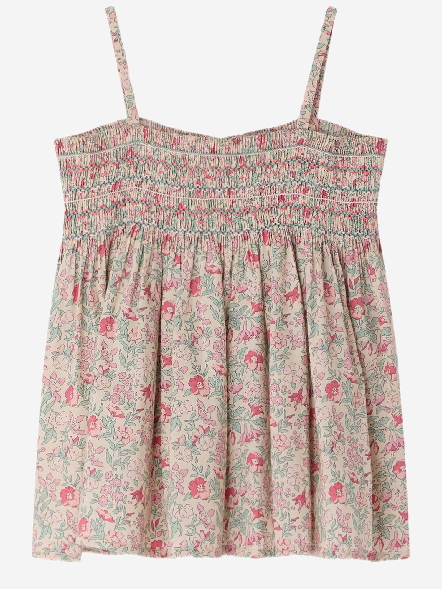 TOP IN COTONE CON CORPINO ARRICCIATO S06GBLW00017 528 BONPOINT KIDS 