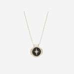 COLLANA NERO DIWALI BOHO CO297 ORO MYA BAY 