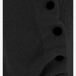 MAGLIA IN SETA E COTONE CON ABOTTONATURA ASIMMETRICA 9813458 200 KHAITE 